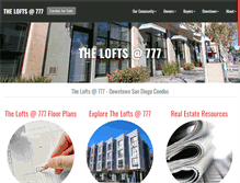 Tablet Screenshot of loftsat777sd.com